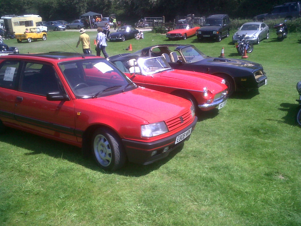 Peugeot, MGB and a TransAm