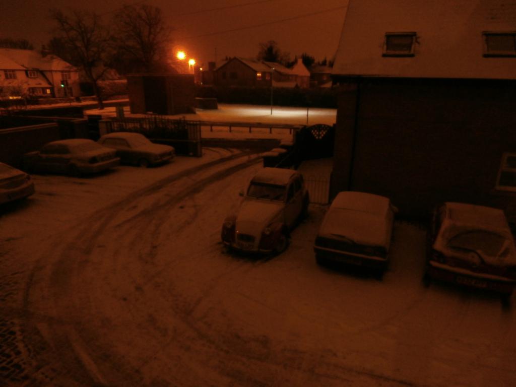 Snow in Peterborough