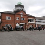 Morris cars were granted pride of place outside the Clubhouse, what with it being the centenary year.