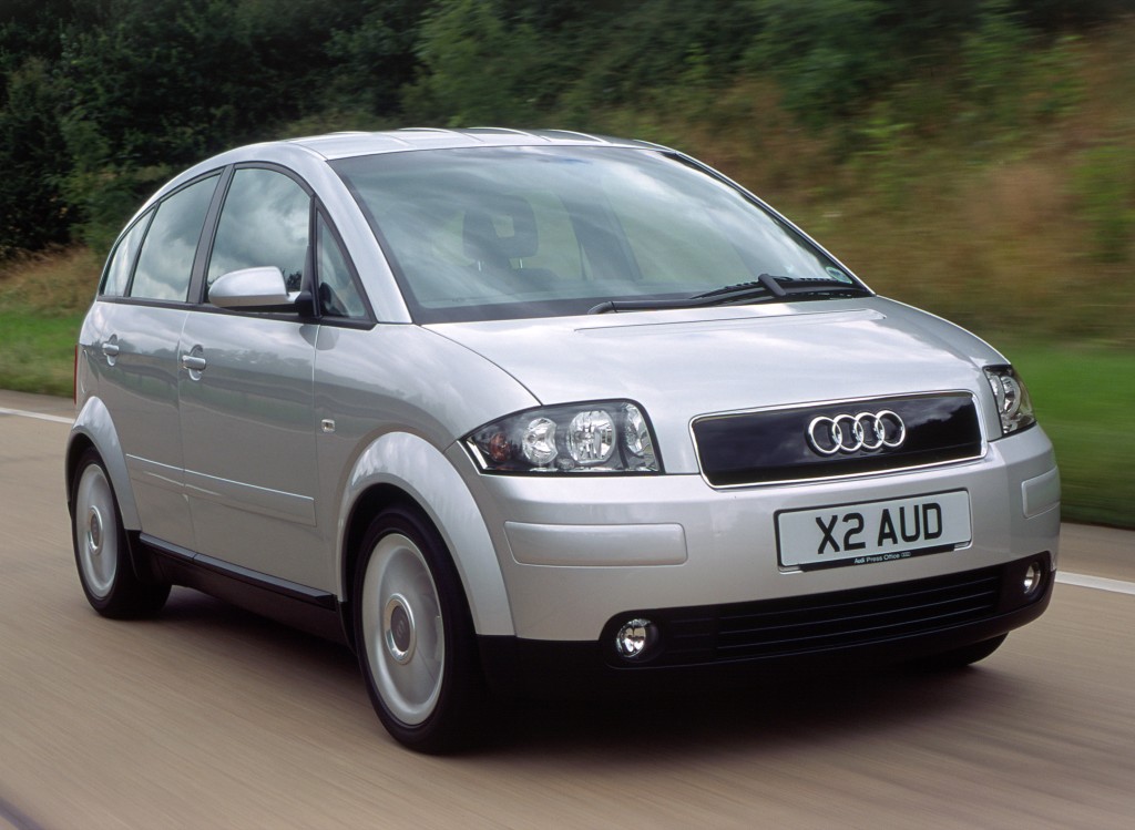Audi A2 driving